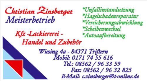 Logo Lackiererei Zinsberger