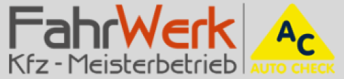 Logo FahrWerk – AutoCheck  